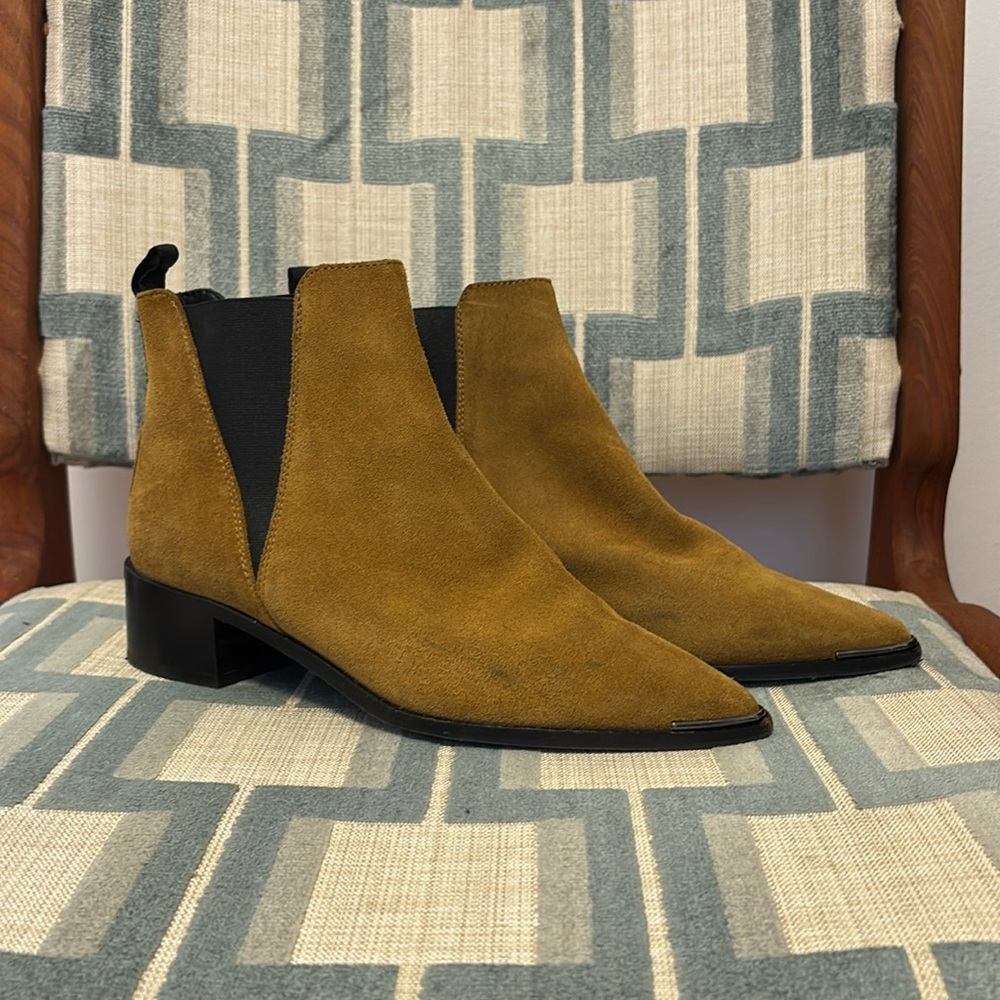 Acne Studios Jensen Suede Classic Ankle Boots - Size 6